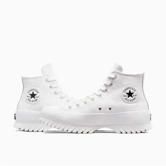 Men’s Converse Chuck Taylor All Star Lugged 2.0 Leather Size 8.5 - Picture 3 of 4